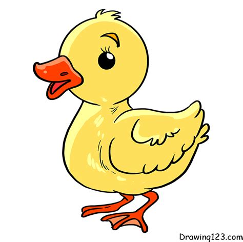 How To Draw A Duck In A Few Easy Steps Easy Drawing Guides | atelier-yuwa.ciao.jp