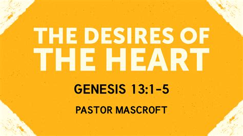 The Desires of the Heart - Faithlife Sermons