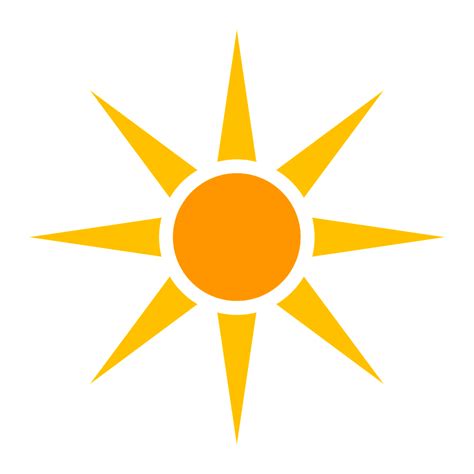 Download Sun, Yellow, Orange. Royalty-Free Stock Illustration Image - Pixabay