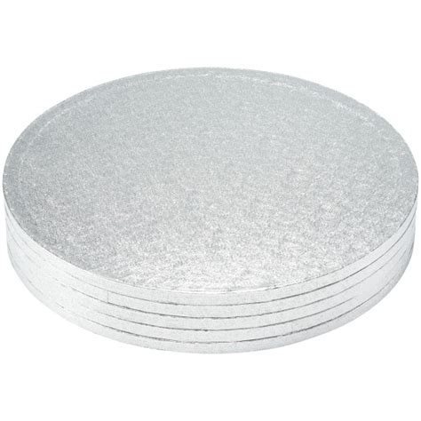 14 Round Silver Foil Cake Board | DecoPac