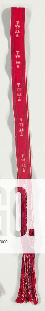 Navajo Style Belt Sash, c 1890 1917 America, Native North American, Southwest, Navajo, Post ...