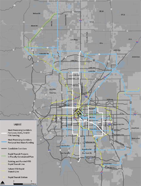 Rtd Transit Map