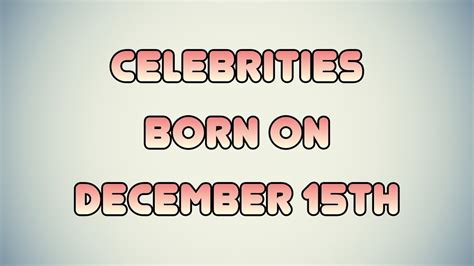 Bollywood Celebrities Birthday on December 15 | Bollywood Product