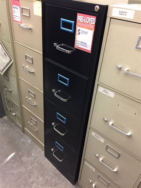 Four Drawer Metal File Cabinet - Filing Cabinets