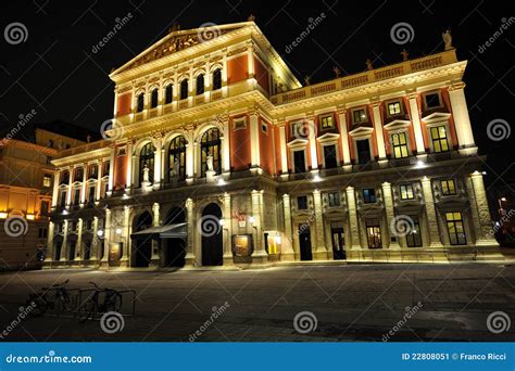 Musikverein Concert Hall - Vienna Wien - Austria Editorial Photo ...