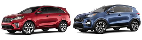 2020 Kia Sorento vs Sportage: Compare Side-by-Side