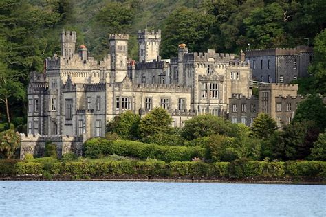 "Kylemore Abbey view" by John Quinn | Redbubble