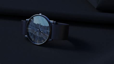 Minimalist watch on Behance