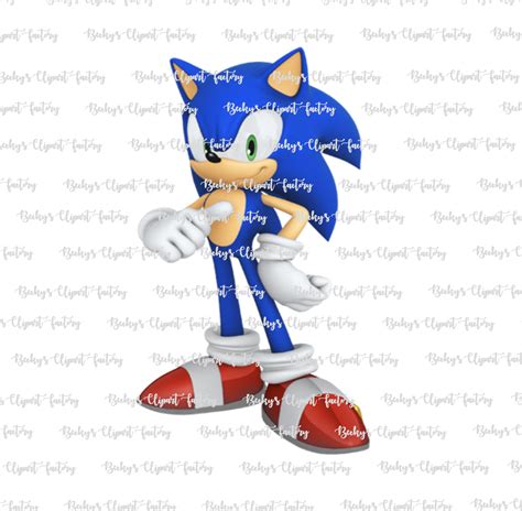 Sonic 2 Clipart Image Sonic the Hedgehog Png for Printer - Etsy