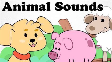 🐕 Animal Sounds | Cartoon Nursery Rhymes Songs For Children 🐓 - YouTube