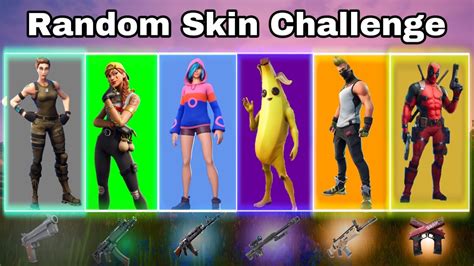 Random Skin Challenge - YouTube