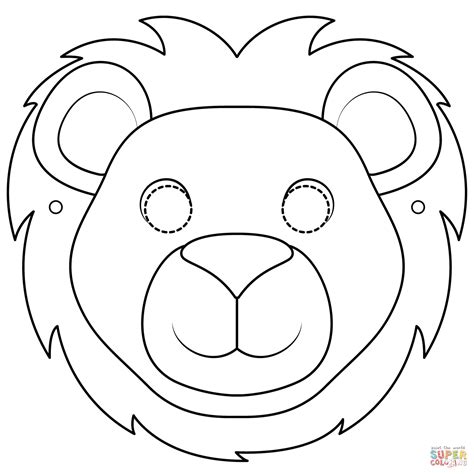 Free Printable Lion Mask - Free Printable