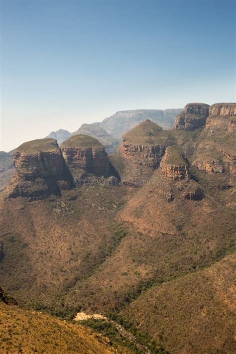 The Three Rondavels, Blyde River Canyon, South Africa Stock Image ...