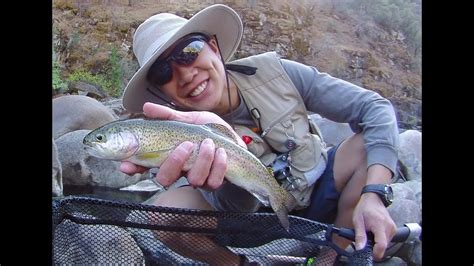 HIS FIRST TROUT! Yosemite | Merced River Fly Fishing with Jeremy S ...