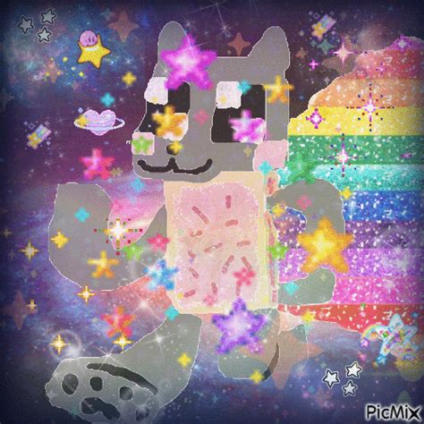 Nyan Cat Drawing - Free animated GIF - PicMix