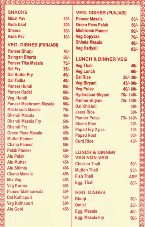 China Gate Menu, Menu for China Gate, Ghatkopar West, Central Mumbai ...