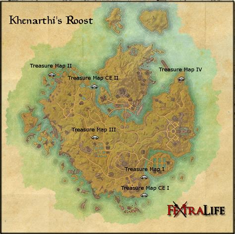 Khenarthi's Roost Treasure Map IV | Elder Scrolls Online Wiki