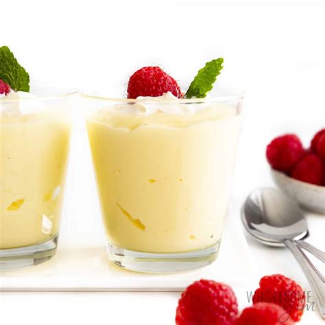 Sugar Free Pudding (4 Ingredients!) - Wholesome Yum