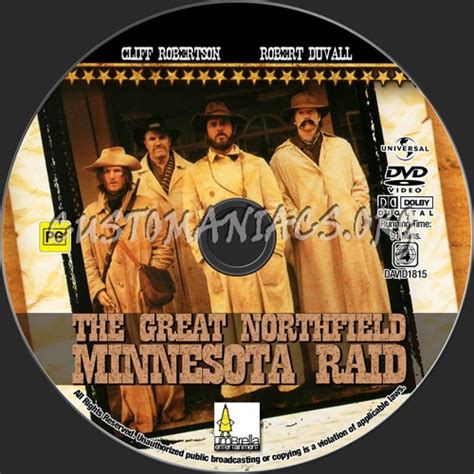 The Great Northfield Minnesota Raid dvd label - DVD Covers & Labels by ...