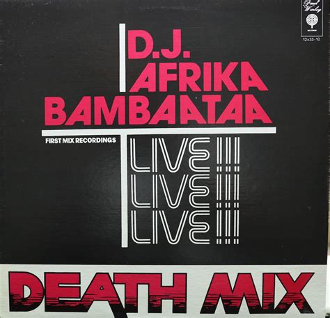 【LP】D.J. Afrika Bambaataa / Death Mix ― Live!!! | COMPACT DISCO ASIA