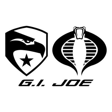 GI Joe vs. Cobra logos | Gi joe cobra, Cobra tattoo, Gi joe