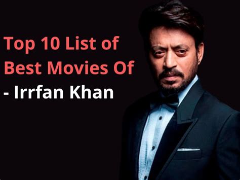 Top 10 List of Best Movies Of Irrfan Khan of All Time