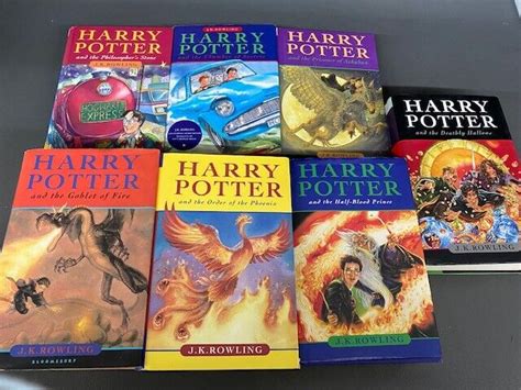 Harry Potter special edition books You chose the book Complete set 1-7 Fiction | eBay