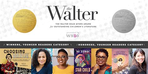 Countdown to the Walter Awards: The Younger Readers Category Winners & Honorees