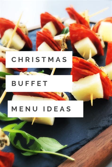 Christmas Party Food Ideas Buffet