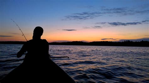 Sunset fishing in the Boundary Waters : r/Fishing