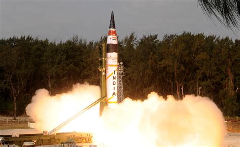 Images: India successfully launches missile Agni -V - Photos News , Firstpost