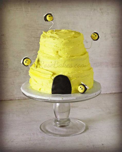 How to Make an Easy Beehive Cake - Rose Bakes