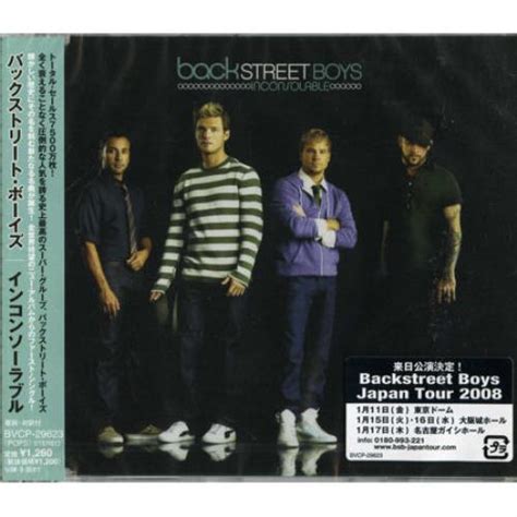 Backstreet Boys Inconsolable Japanese CD single (CD5 / 5") (405314)