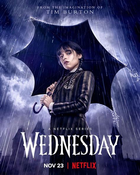 Jenna Ortega - "Wednesda" Poster • CelebMafia