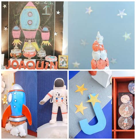 Kara's Party Ideas Astronaut + Rocket Ship Birthday Party | Kara's ...