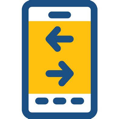 Smartphone Touch Screen Vector SVG Icon - SVG Repo