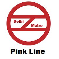 Pink Line Delhi Metro stations list - Routes Maps