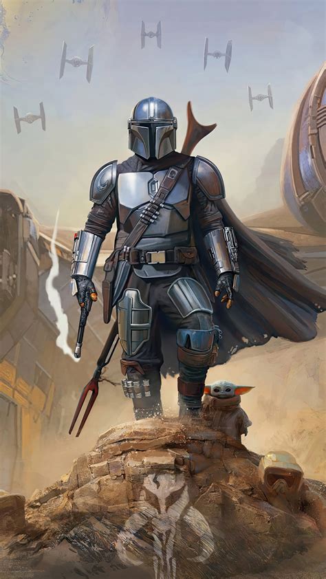 The Mandalorian 4K #2241m Wallpaper iPhone Phone