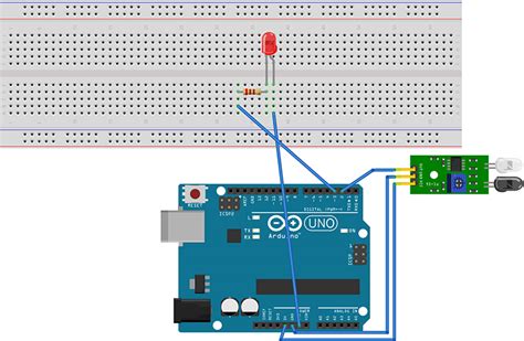 Arduino and IR LED based Proximity Sensor