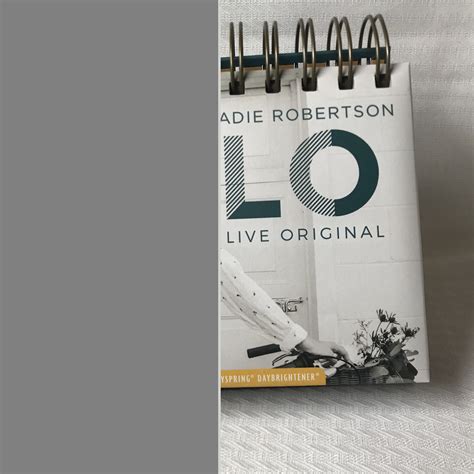 Sadie Robertson - Live Original - Perpetual Calendar - Karenix