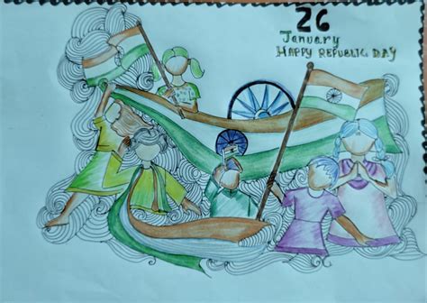 26 january drawing – India NCC