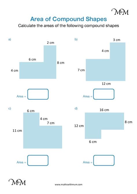 Area of Compound Shapes: Rectangles with Missing Sides - Maths with Mum