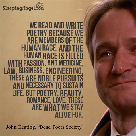 Robin Williams Dead Poets Society Quotes