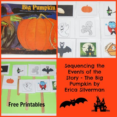 The Big Pumpkin by Erica Silverman: Sequencing in Preschool! • The ...