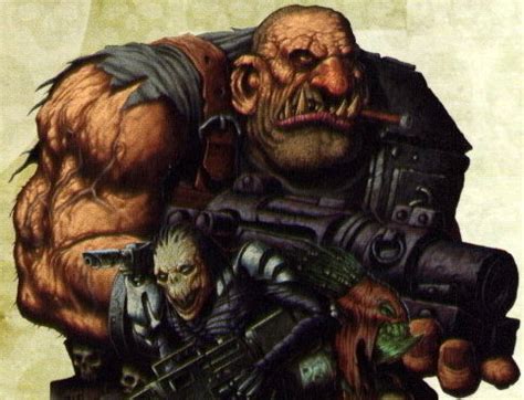 Image - Ogryn & Ripper Gun.jpg - Warhammer 40K Wiki - Space Marines ...