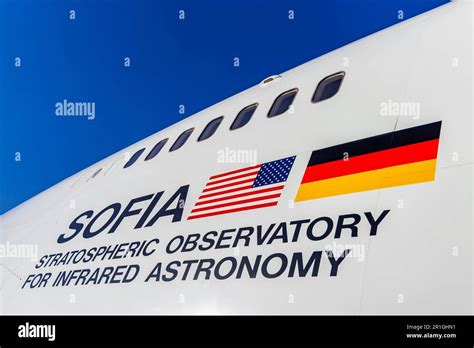 Flying Observatory SOFIA, Boeing 747 SP, SOFIA (Stratospheric ...