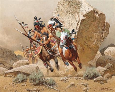 "Cheyenne Dog Soldiers" by Frank McCarthy. Double click on image to ENLARGE. | Dog soldiers ...