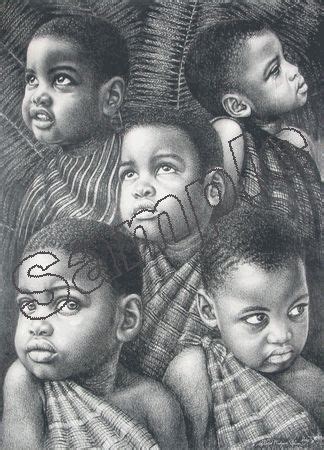 It's A Black Thang.com - African American Children Related Art Work | African children, Art ...