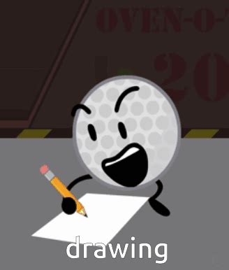 Golf Ball Drawing GIF - Golf ball Drawing Tpot - Discover & Share GIFs