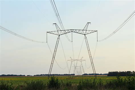 Free Images : prairie, wire, power line, mast, electricity, energy, pillars, wind farm ...